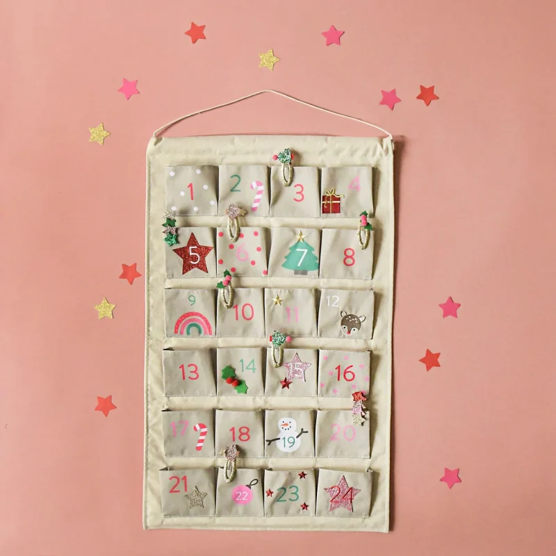 rockahula reusable advent calendar jolly christmas edition