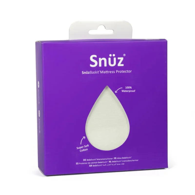 snuz waterproof mattress protector baskit