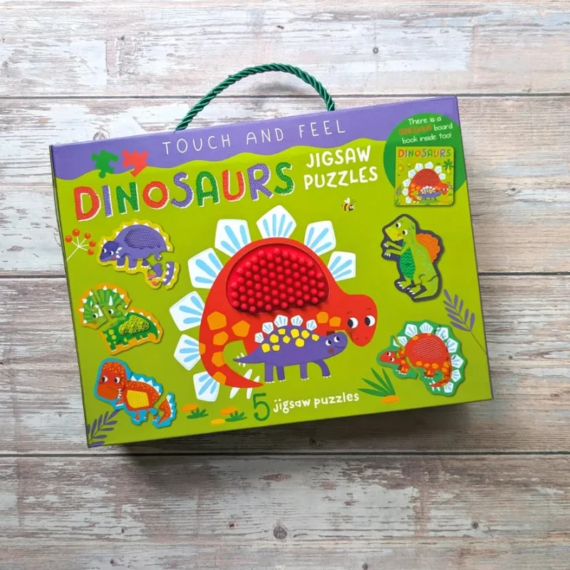 touch and feel dinosaur jigsaw puzzles