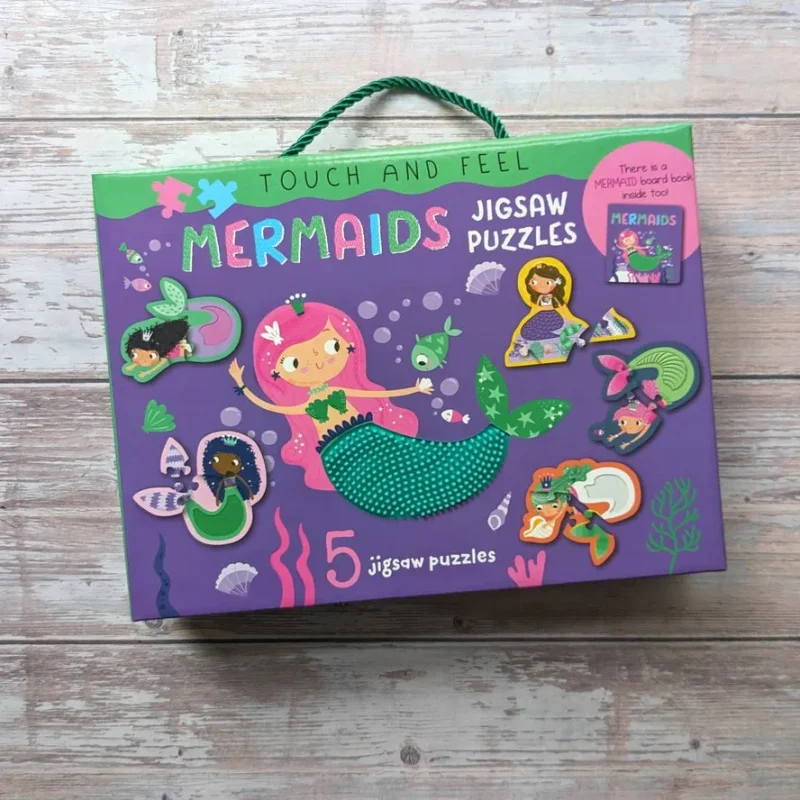 touch and feel mermaid jigsaw puzzles