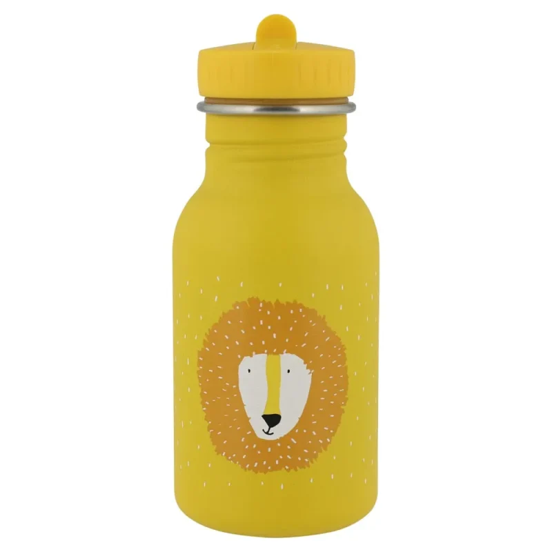 trixie mr lion drink bottle portable water bottle for travel and sports