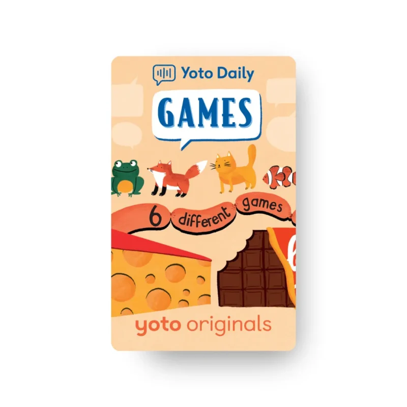 yoto daily games card interactive learning for kids