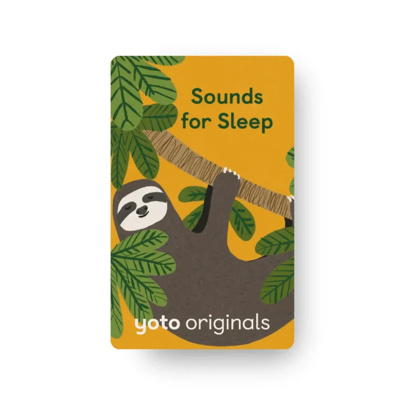 yoto sleep sounds card yoto audio for