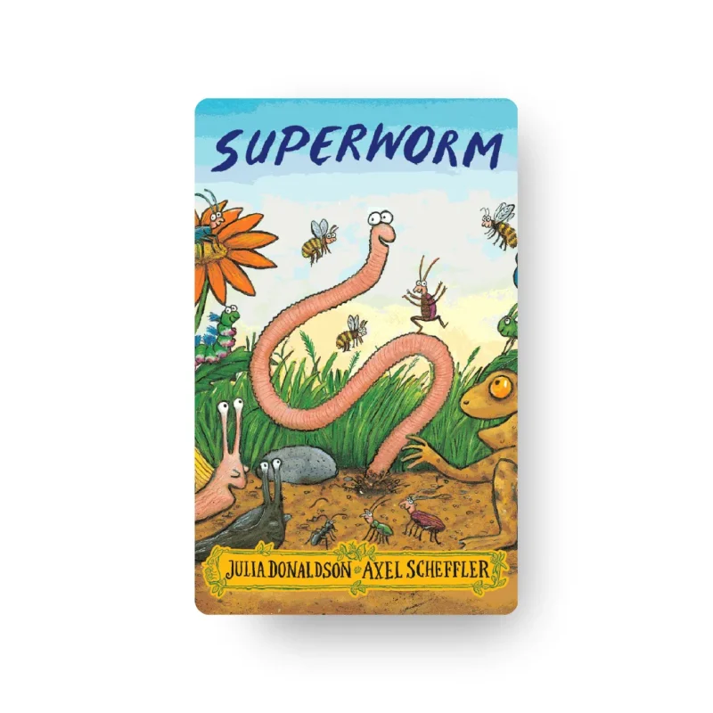 yoto superworm card interactive kids story